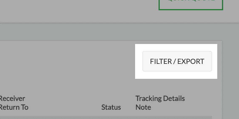 Click the filter/export button.